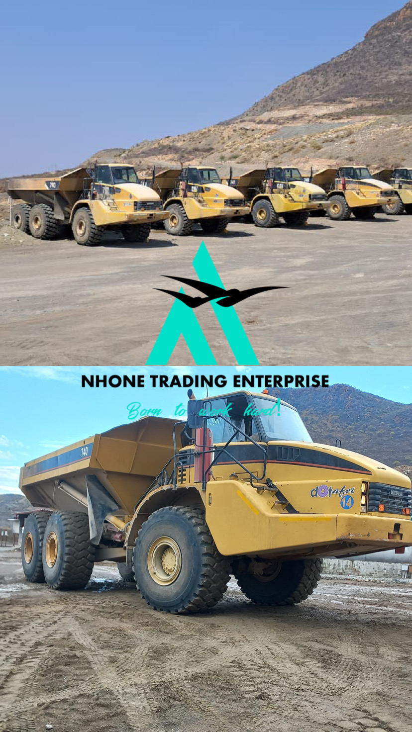 Logistics fleet - Hino tipper trucks and trailers