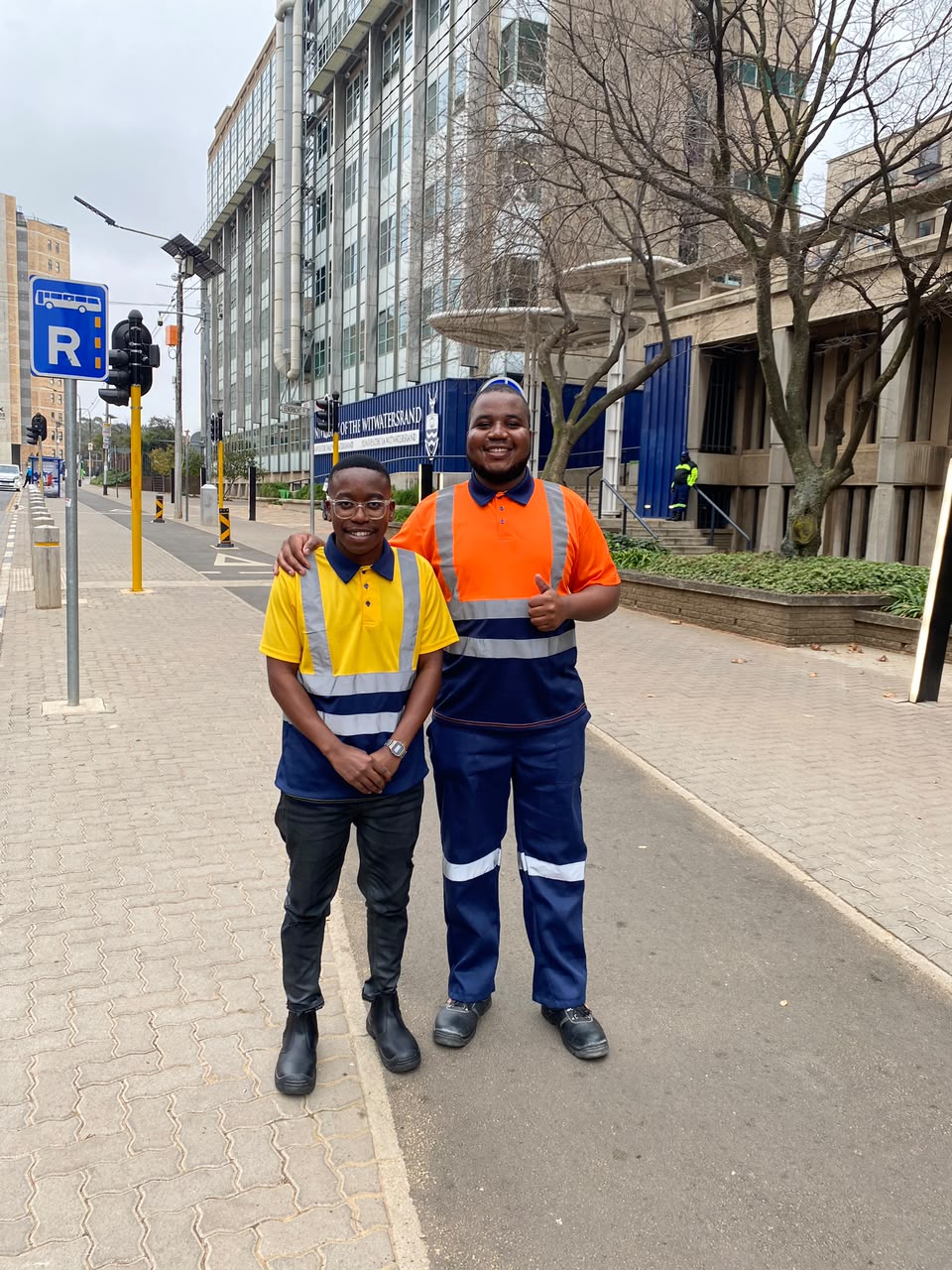 Nhone Trading Enterprise team at a mining operation